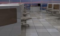 科技智能休息室办公区：智能家居模拟动画视频